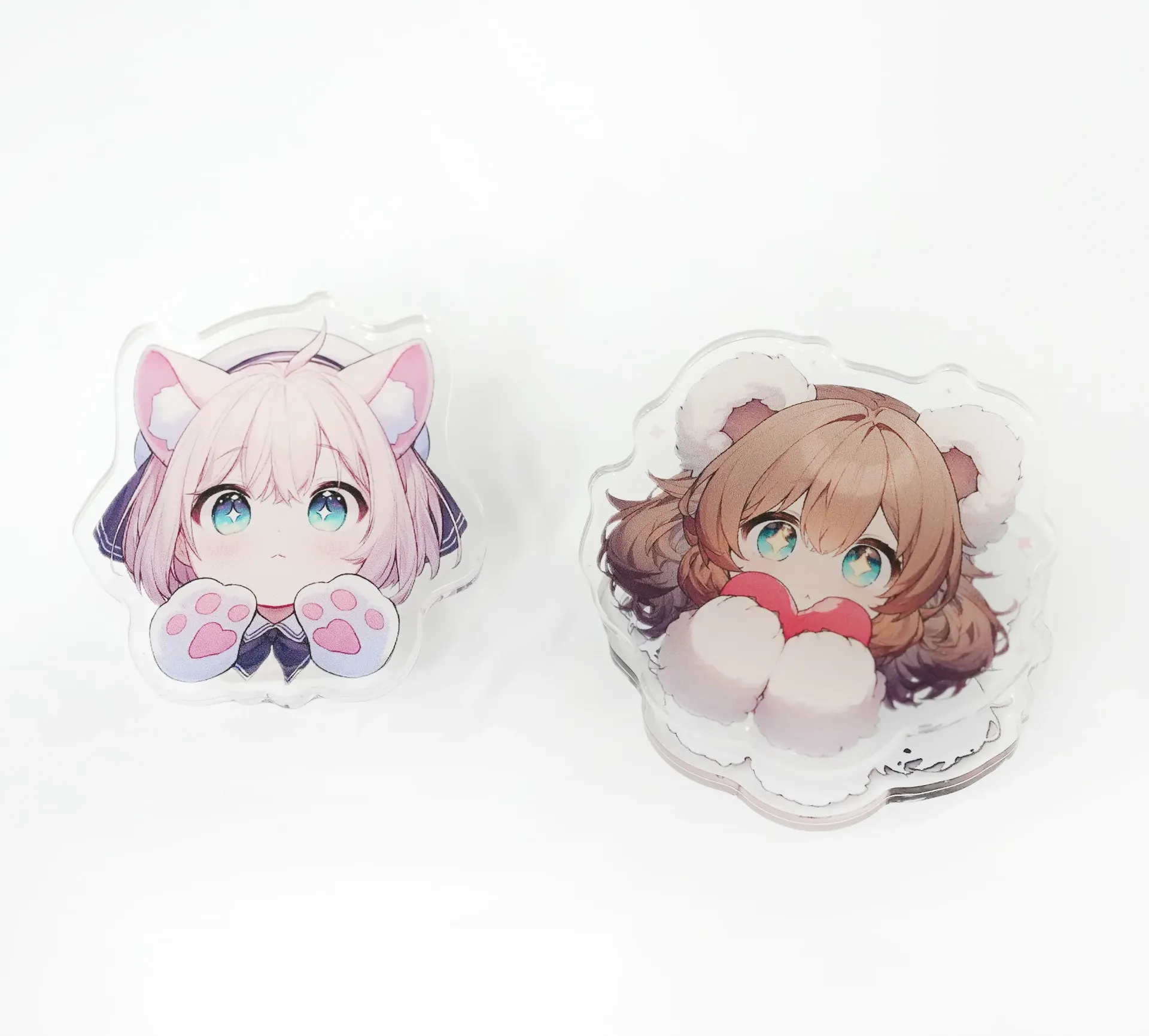 아크릴 집게 (10-49, 4cm이하, 없음)